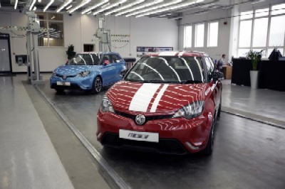 Euro-spec MG3 debuts at MG’s Birmingham-based European Design Centre